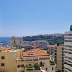 RENOVATION LUXUEUSE BEVERLY PALACE vue Monaco-Ville et mer - 18